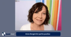 Anne Borgström Perhe puoliso yksityisyyden suojassa