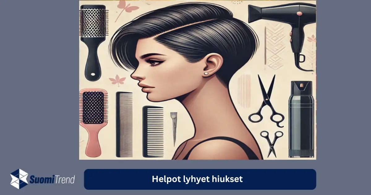 Helpot lyhyet hiukset: Näin saat tyylikkään lookin