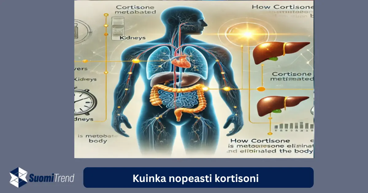 Kuinka nopeasti kortisoni poistuu elimistöstä?