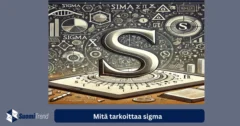 Mitä tarkoittaa sigma?