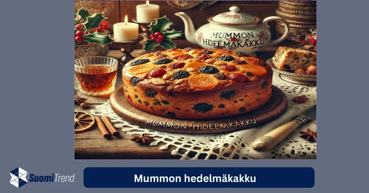 Mummon hedelmäkakku – Perinteinen makuelämys juhlapöytään