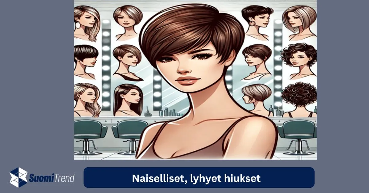 Naiselliset, lyhyet hiukset – Tyylikkyyttä ja helppoutta